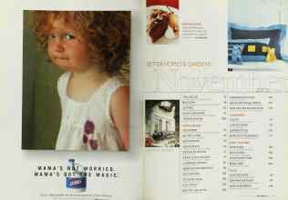 Better Homes & Gardens November 2002 Magazine Article: Page 8