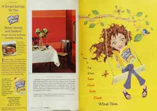 Better Homes & Gardens November 2002 Magazine Article: Page 104