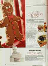 Better Homes & Gardens December 2002 Magazine Article: GINGERBREAD SEASON