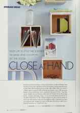 Better Homes & Gardens January 2003 Magazine Article: CLOSE AT HAND