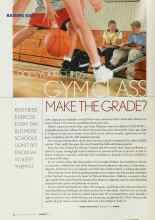 Better Homes & Gardens January 2003 Magazine Article: GYM CLASS