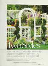 Better Homes & Gardens January 2003 Magazine Article: A Tale of Two Styles