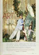 Better Homes & Gardens January 2003 Magazine Article: The ART of EVERYDAY