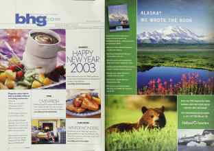Better Homes & Gardens January 2003 Magazine Article: Page 16