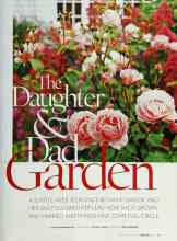 Better Homes & Gardens February 2003 Magazine Article: The Daughter & Dad Garden