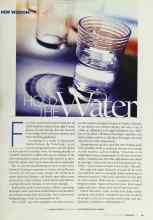 Better Homes & Gardens February 2003 Magazine Article: HOLD THE Water