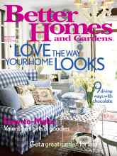 Better Homes & Gardens February 2003 Magazine Cover