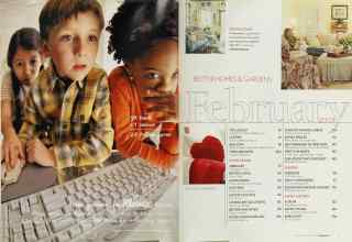 Better Homes & Gardens February 2003 Magazine Article: Page 6