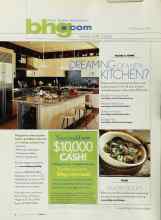 Better Homes & Gardens March 2003 Magazine Article: DREAMING OF A NEW KITCHEN?