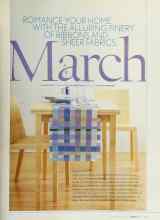 Better Homes & Gardens March 2003 Magazine Article: March