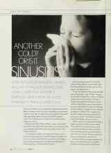 Better Homes & Gardens March 2003 Magazine Article: ANOTHER COLD? OR IS IT SINUSITIS?