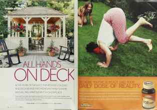 Better Homes & Gardens March 2003 Magazine Article: Page 110