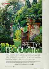 Better Homes & Gardens April 2003 Magazine Article: PRETTY & PRODUCTIVE