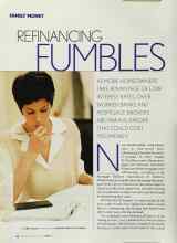 Better Homes & Gardens April 2003 Magazine Article: REFINANCING FUMBLES