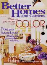 Better Homes & Gardens April 2003 Magazine Cover