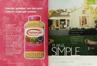 Better Homes & Gardens April 2003 Magazine Article: Page 186