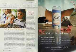 Better Homes & Gardens April 2003 Magazine Article: Page 266