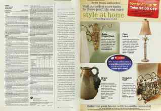 Better Homes & Gardens April 2003 Magazine Article: Page 282