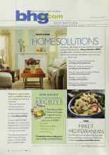 Better Homes & Gardens May 2003 Magazine Article: HOME SOLUTIONS
