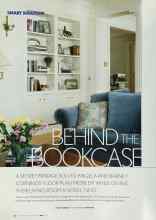 Better Homes & Gardens May 2003 Magazine Article: BEHIND THE BOOKCASE