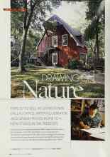 Better Homes & Gardens May 2003 Magazine Article: DRAWING ON Nature