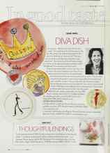 Better Homes & Gardens May 2003 Magazine Article: DIVA DISH