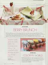 Better Homes & Gardens May 2003 Magazine Article: BERRY BRUNCH