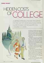 Better Homes & Gardens May 2003 Magazine Article: HIDDEN COSTS OF COLLEGE