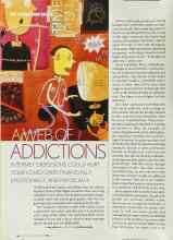 Better Homes & Gardens May 2003 Magazine Article: A WEB OF ADDICTIONS
