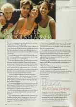 Better Homes & Gardens May 2003 Magazine Article: PUT LAUGHTER ON YOUR PLANNER