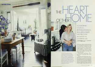 Better Homes & Gardens May 2003 Magazine Article: THE HEART OF THEIR HOME