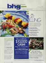 Better Homes & Gardens June 2003 Magazine Article: GET GRILLING