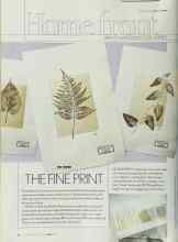 Better Homes & Gardens June 2003 Magazine Article: THE FINE PRINT