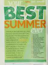 Better Homes & Gardens June 2003 Magazine Article: Your BEST SUMMER ever