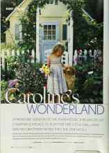 Better Homes & Gardens June 2003 Magazine Article: Caroline's WONDERLAND
