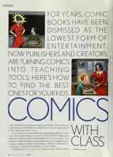 Better Homes & Gardens June 2003 Magazine Article: COMICS WITH CLASS