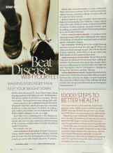 Better Homes & Gardens June 2003 Magazine Article: Beat Disease WITH YOUR FEET WALKING DOES MORE THAN KEEP YOUR WEIGHT DOWN