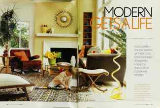 Better Homes & Gardens June 2003 Magazine Article: MODERN GETS A LIFE