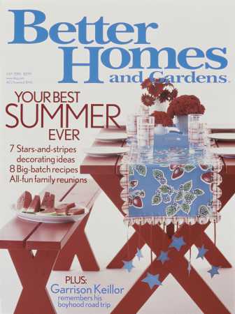 Better Homes & Gardens July 2003 Magazine Cover
