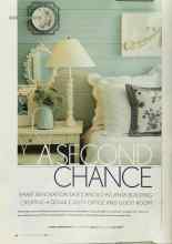 Better Homes & Gardens July 2003 Magazine Article: A SECOND CHANCE