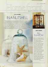 Better Homes & Gardens July 2003 Magazine Article: IN A NUTSHELL