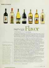 Better Homes & Gardens July 2003 Magazine Article: PARTY-SIZE Flavor