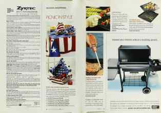 Better Homes & Gardens July 2003 Magazine Article: PICNIC IN STYLE