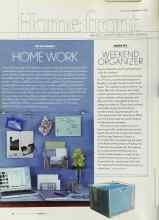 Better Homes & Gardens August 2003 Magazine Article: HOME WORK