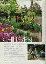 Better Homes & Gardens August 2003 Magazine Article: FOR THE CHILDREN