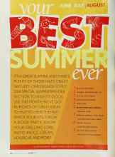 Better Homes & Gardens August 2003 Magazine Article: Your BEST SUMMER ever