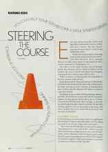 Better Homes & Gardens August 2003 Magazine Article: STEERING THE COURSE
