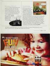 Better Homes & Gardens August 2003 Magazine Article: BEVERAGE GLASSES AND CHARGER