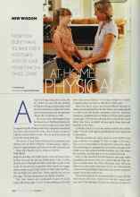 Better Homes & Gardens August 2003 Magazine Article: AT-HOME PHYSICALS