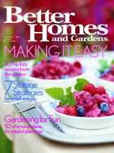 Better Homes & Gardens August 2003 Magazine Cover